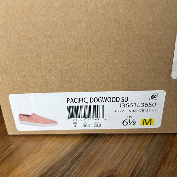 NIB VINCE Dusty Pink Suede Pacific Slip On Comfort Sneakers With Gore - Picture 8 of 8